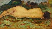 Nicolae Tonitza Nud intins USA oil painting artist